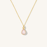 Teardrop Druzy Necklace