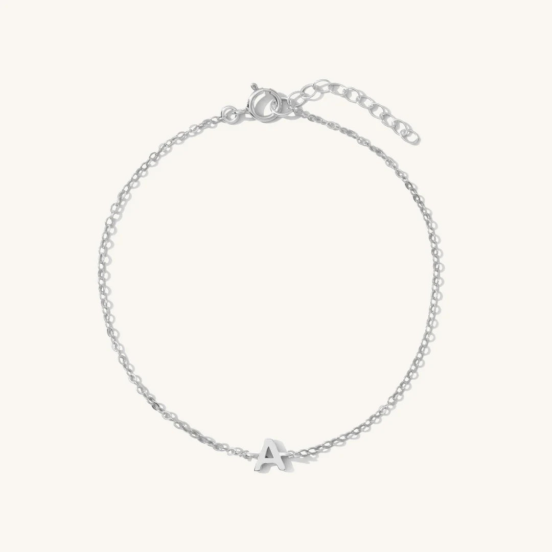 Tiny Initial Bracelet