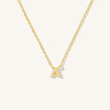 Tiny Initial Necklace