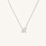 Tiny Initial Necklace