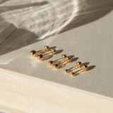Tiny Ball Screwback Stud Earrings