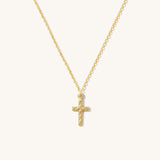 Tiny Cross Necklace